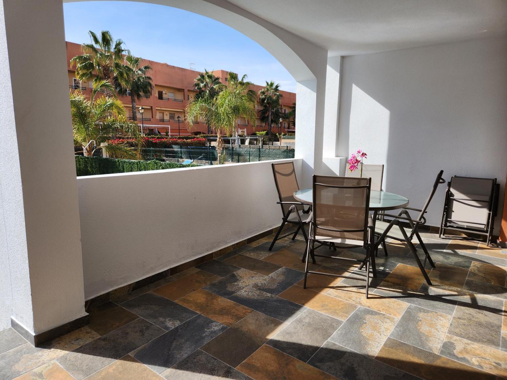 Bajo En Primera Linea De Vera-Playa Con Piscina Privada! Экстерьер фото