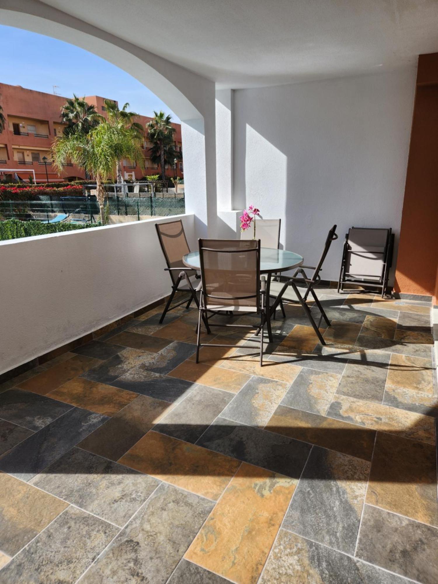 Bajo En Primera Linea De Vera-Playa Con Piscina Privada! Экстерьер фото